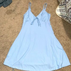 size small from forever 21, baby blue color